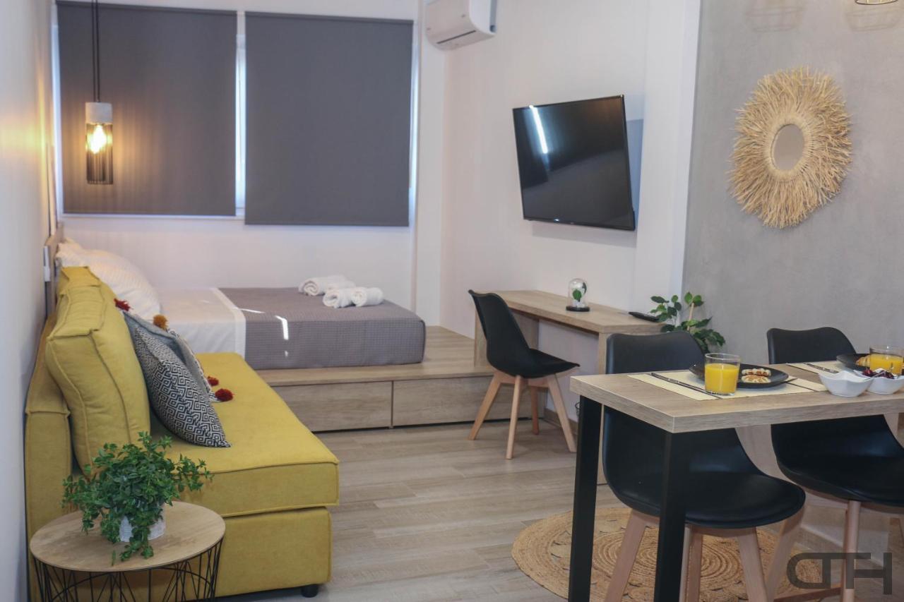 New Deluxe Studio 3 Downtown Thessaloniki - Fully Equiped Bagian luar foto
